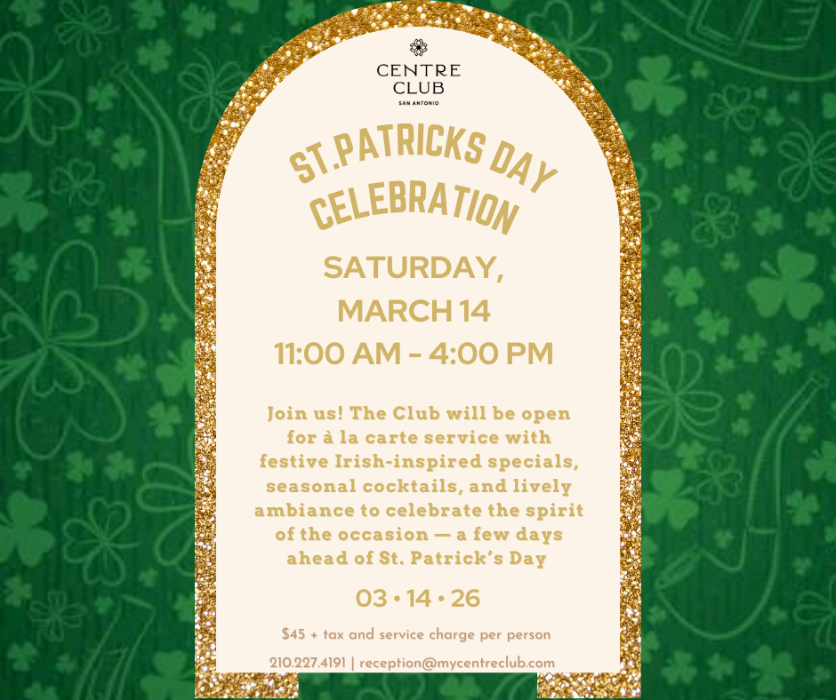 ST.PATRICKS DAY WITH CENTRE CLUB