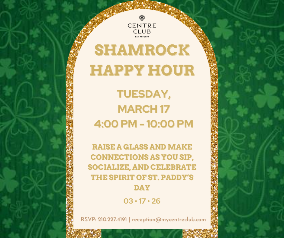 SHAMROCK HAPPY HOUR