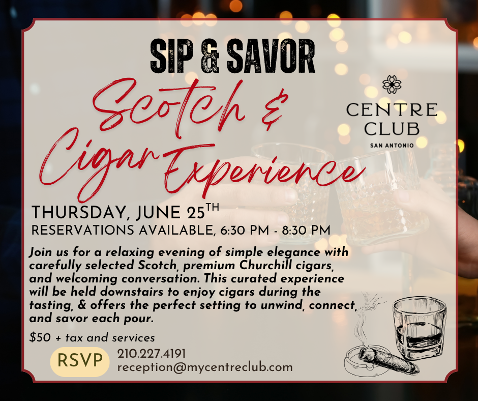 Sip & Savor: Scotch & Cigars