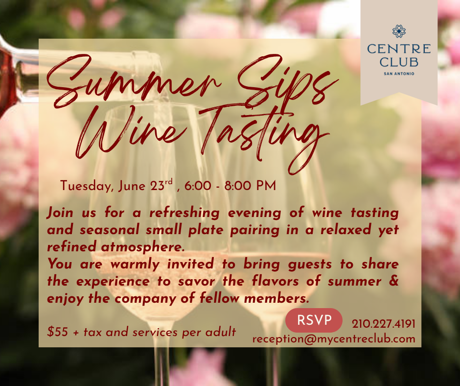 Wine Tasting: Summer Sips